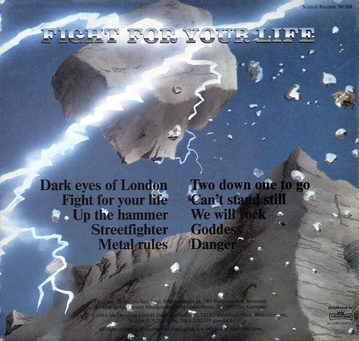 High Resolution Photo #11 TYRANT - Fight for your life https://vinyl-records.nl 
